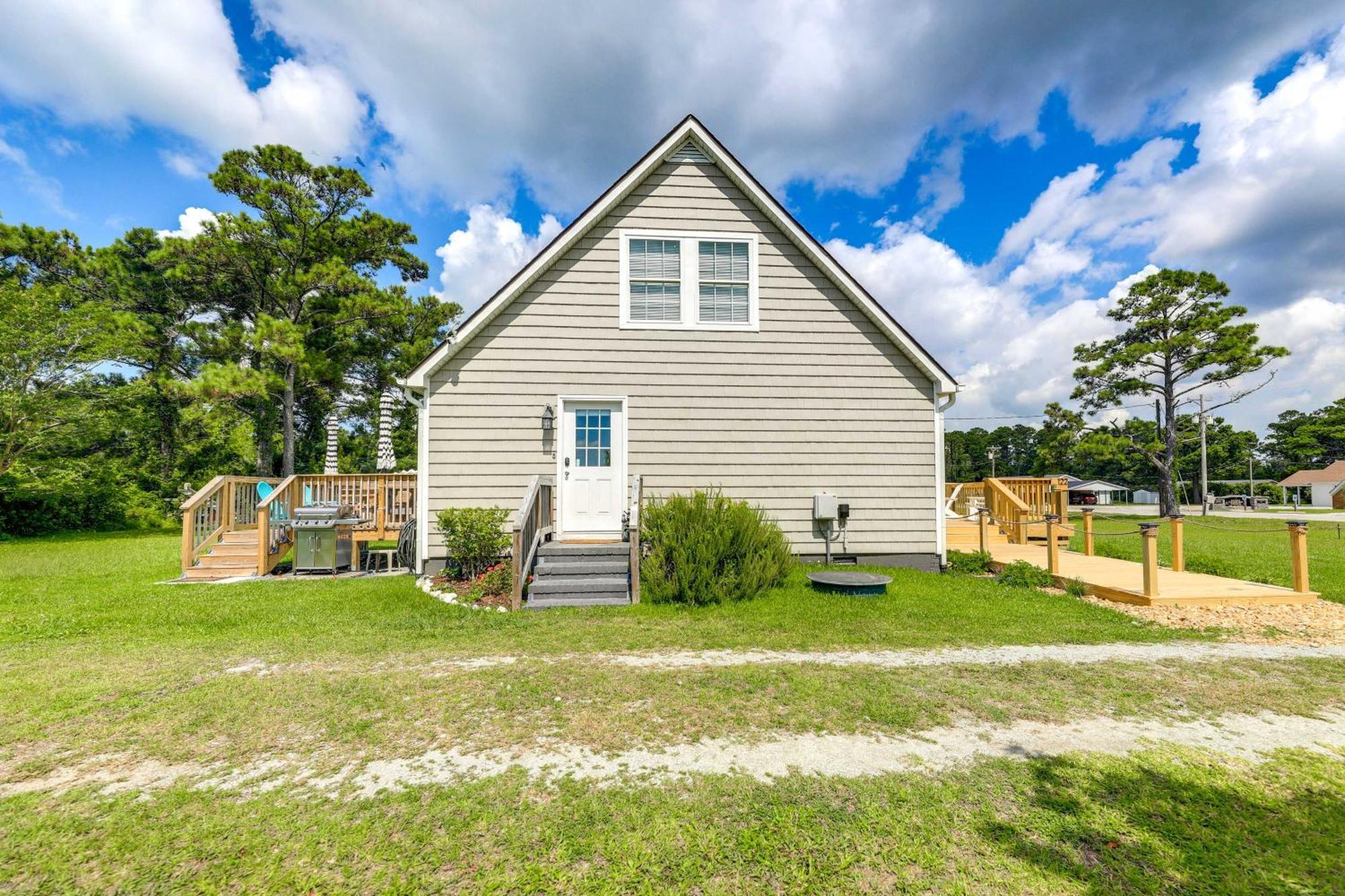 The Willowberry House With Deck And Grill! Harkers Island 外观 照片