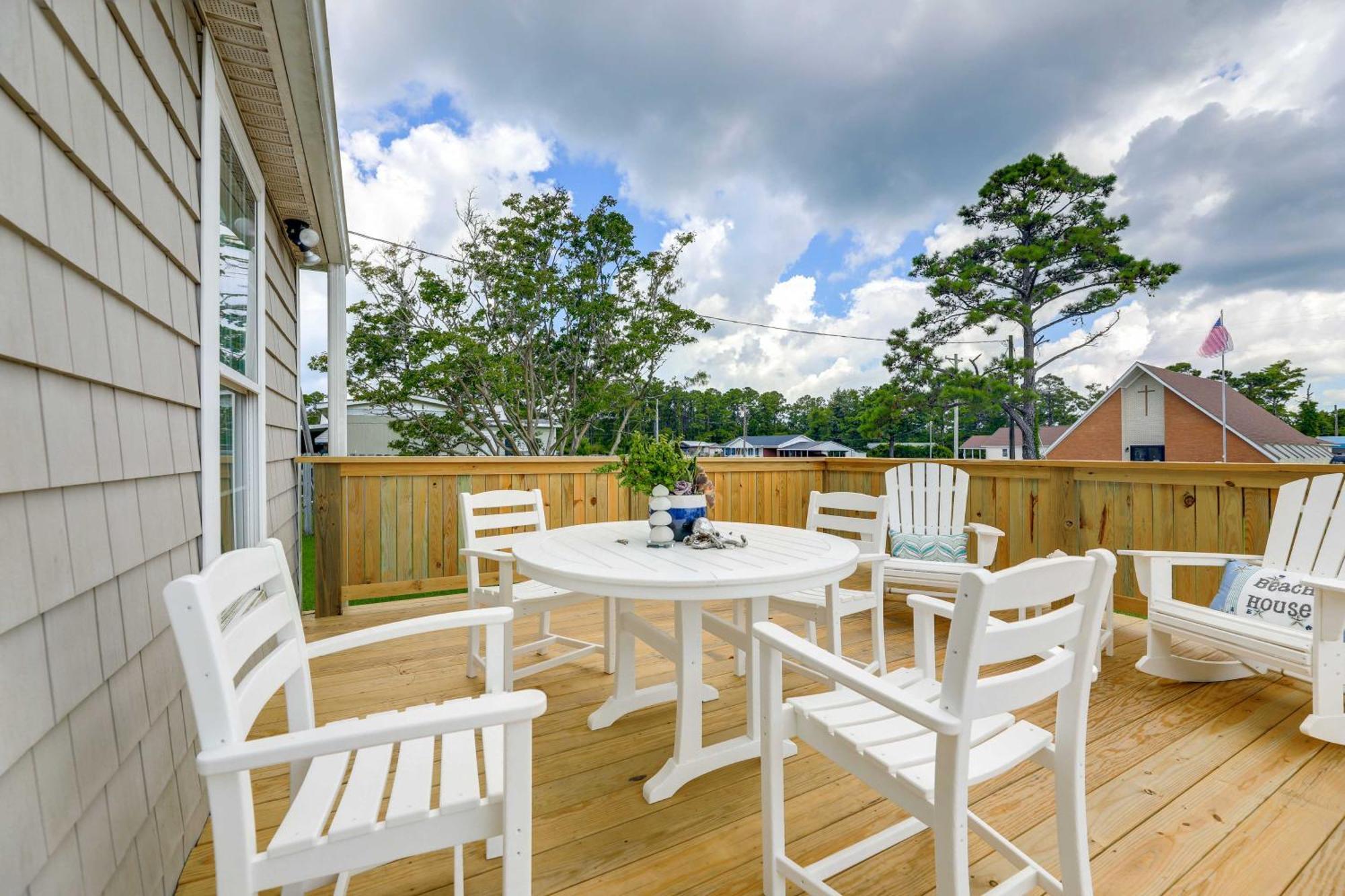 The Willowberry House With Deck And Grill! Harkers Island 外观 照片