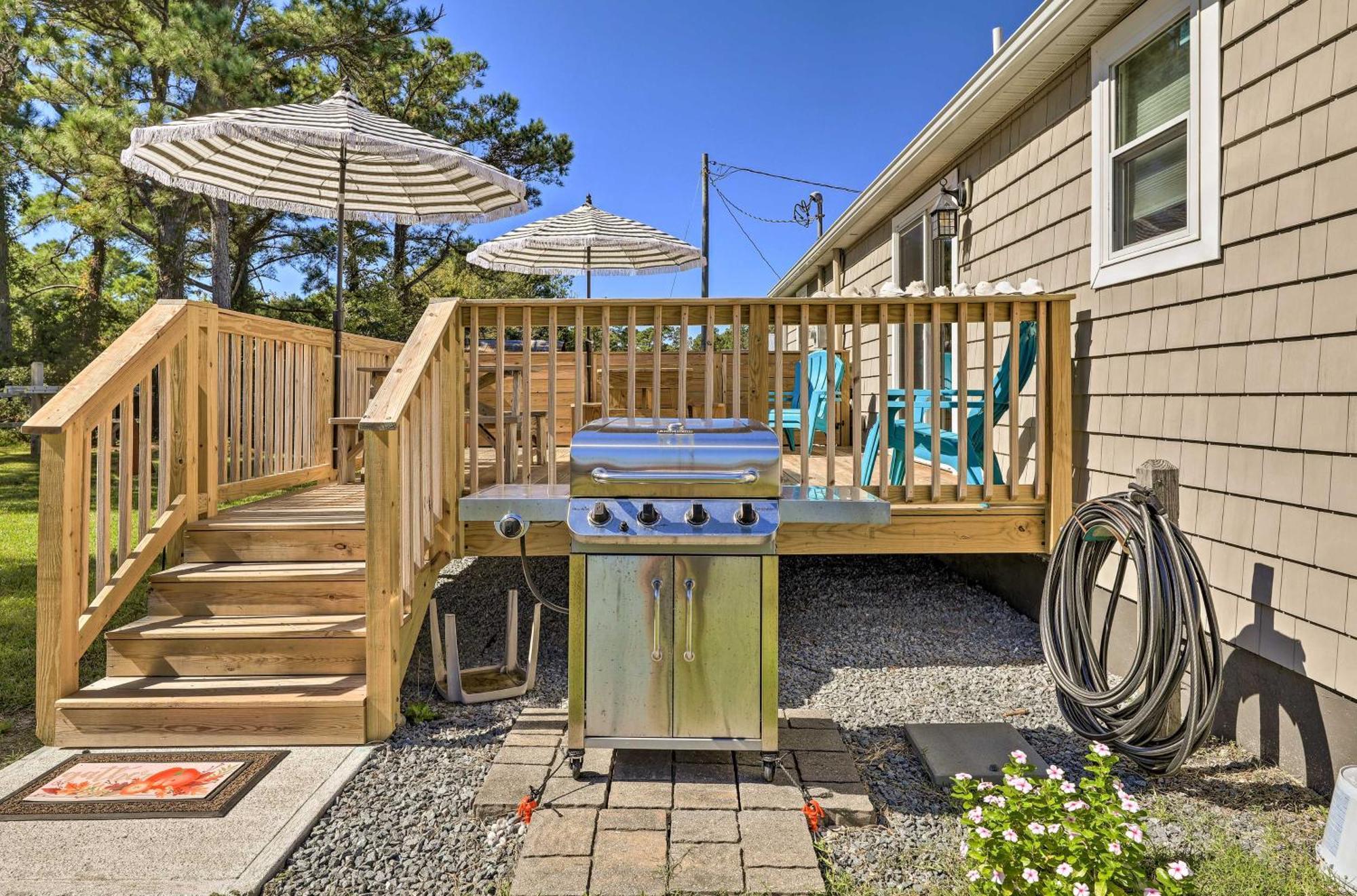 The Willowberry House With Deck And Grill! Harkers Island 外观 照片