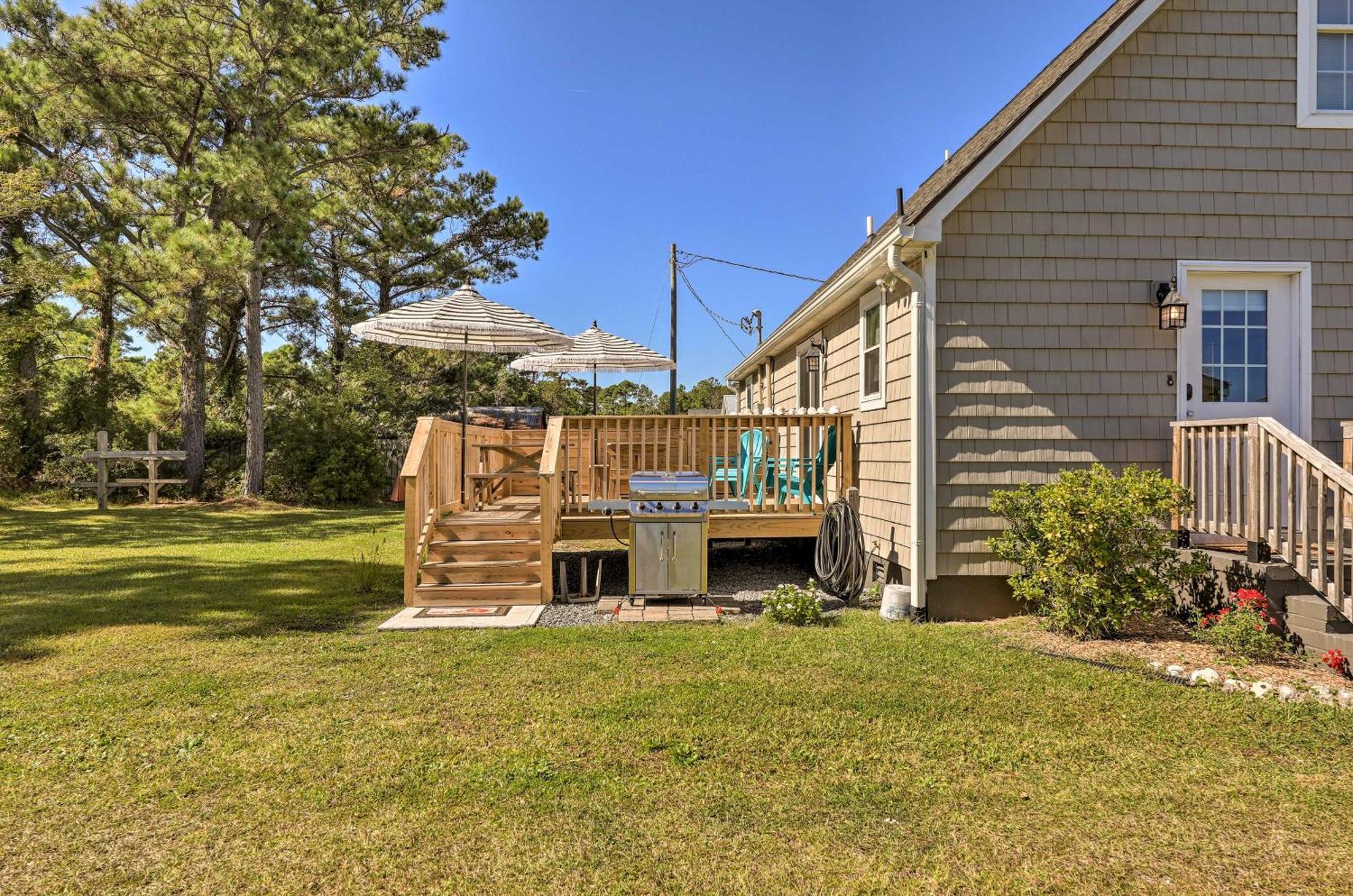 The Willowberry House With Deck And Grill! Harkers Island 外观 照片