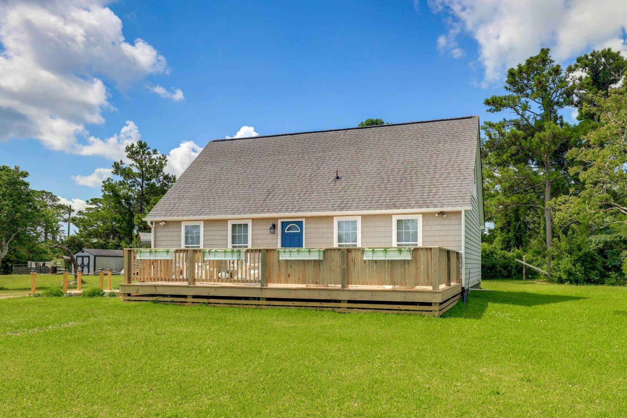 The Willowberry House With Deck And Grill! Harkers Island 外观 照片